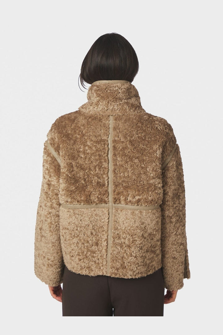 Neo Noir - Nida Faux Fur Jacket 168299 - 214 - Taupe