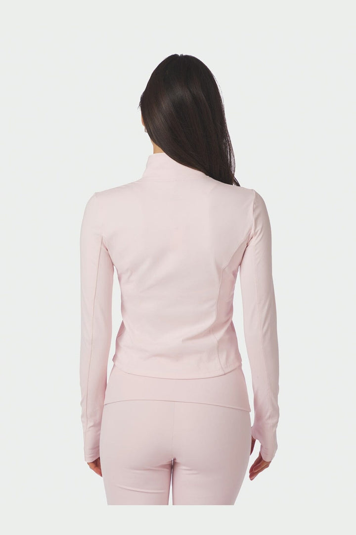 Neo Noir - Nolana Zip Blouse 167175 - 754 - Light Pink