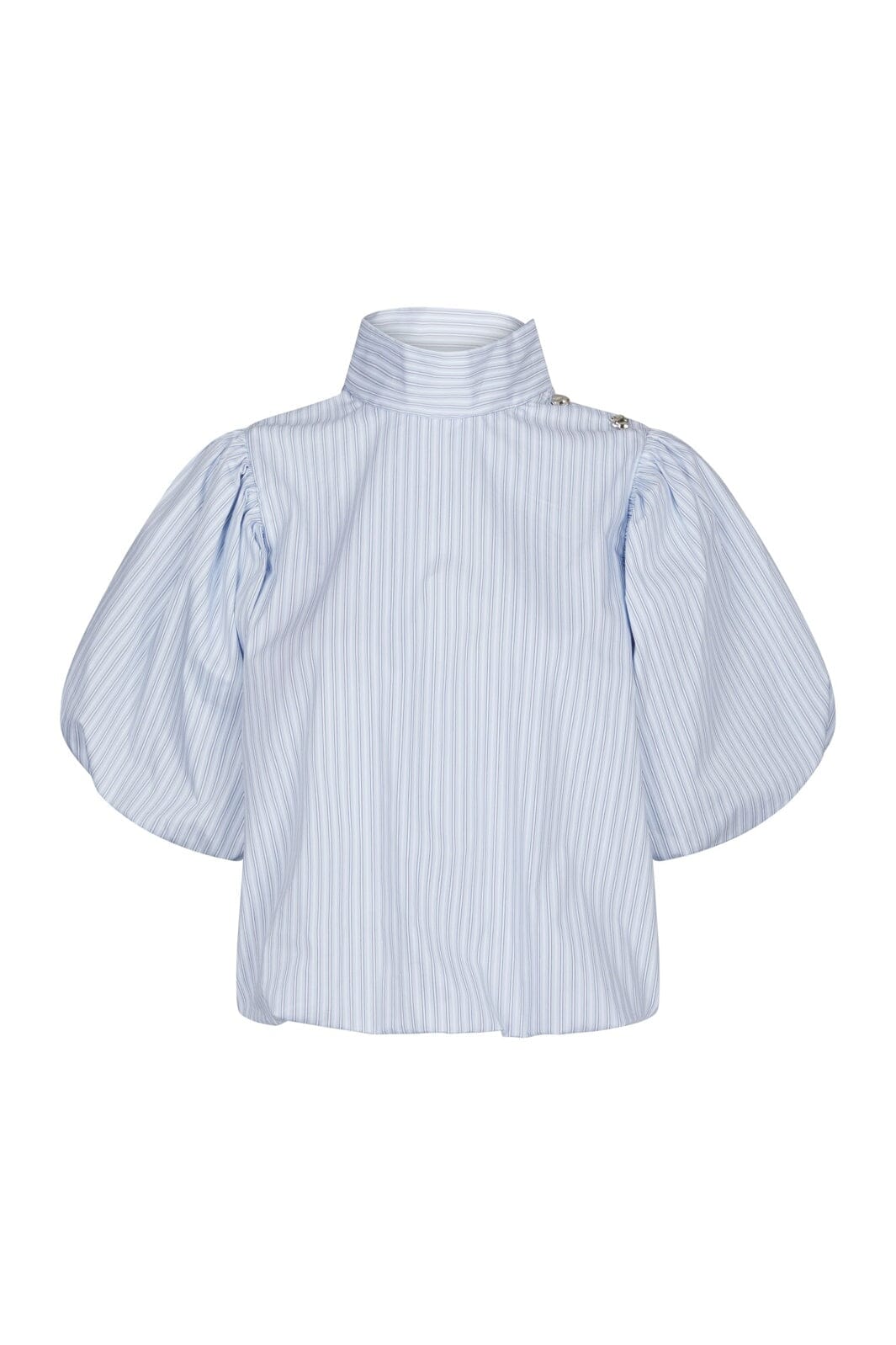 Neo Noir - Parisa Stripe Blouse 169527 - 145 - Light Blue