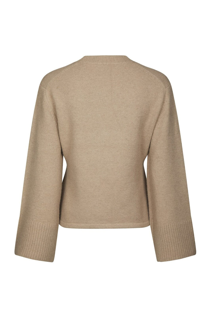Neo Noir - Pixie Knit Cardigan 163069 - 189 - Warm Grey