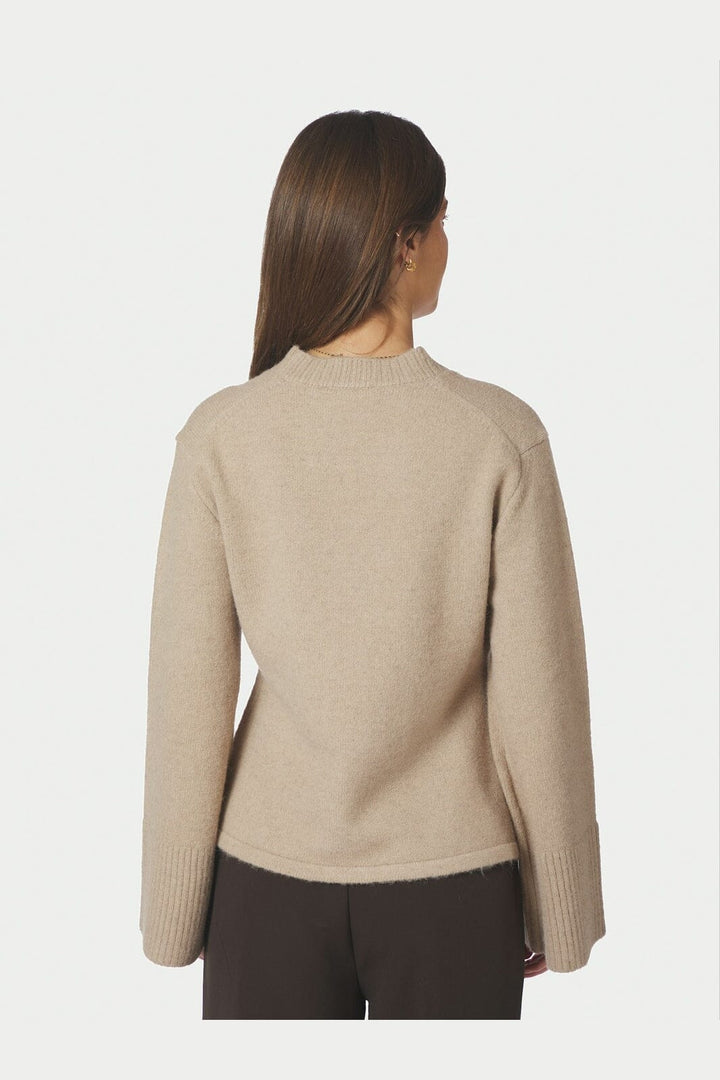 Neo Noir - Pixie Knit Cardigan 163069 - 189 - Warm Grey
