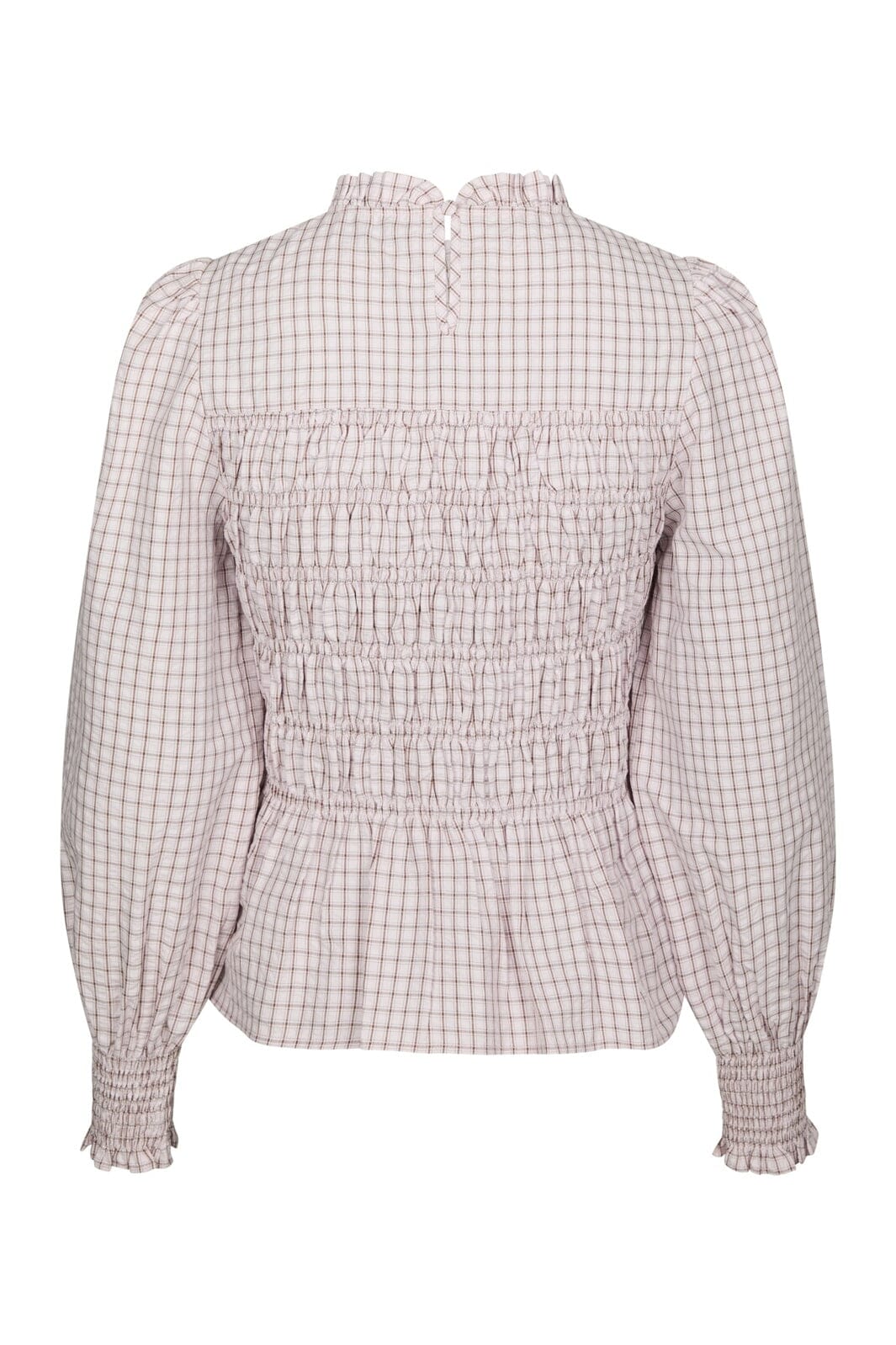Neo Noir - Possa Mini Check Blouse 168885 - 754 - Light Pink
