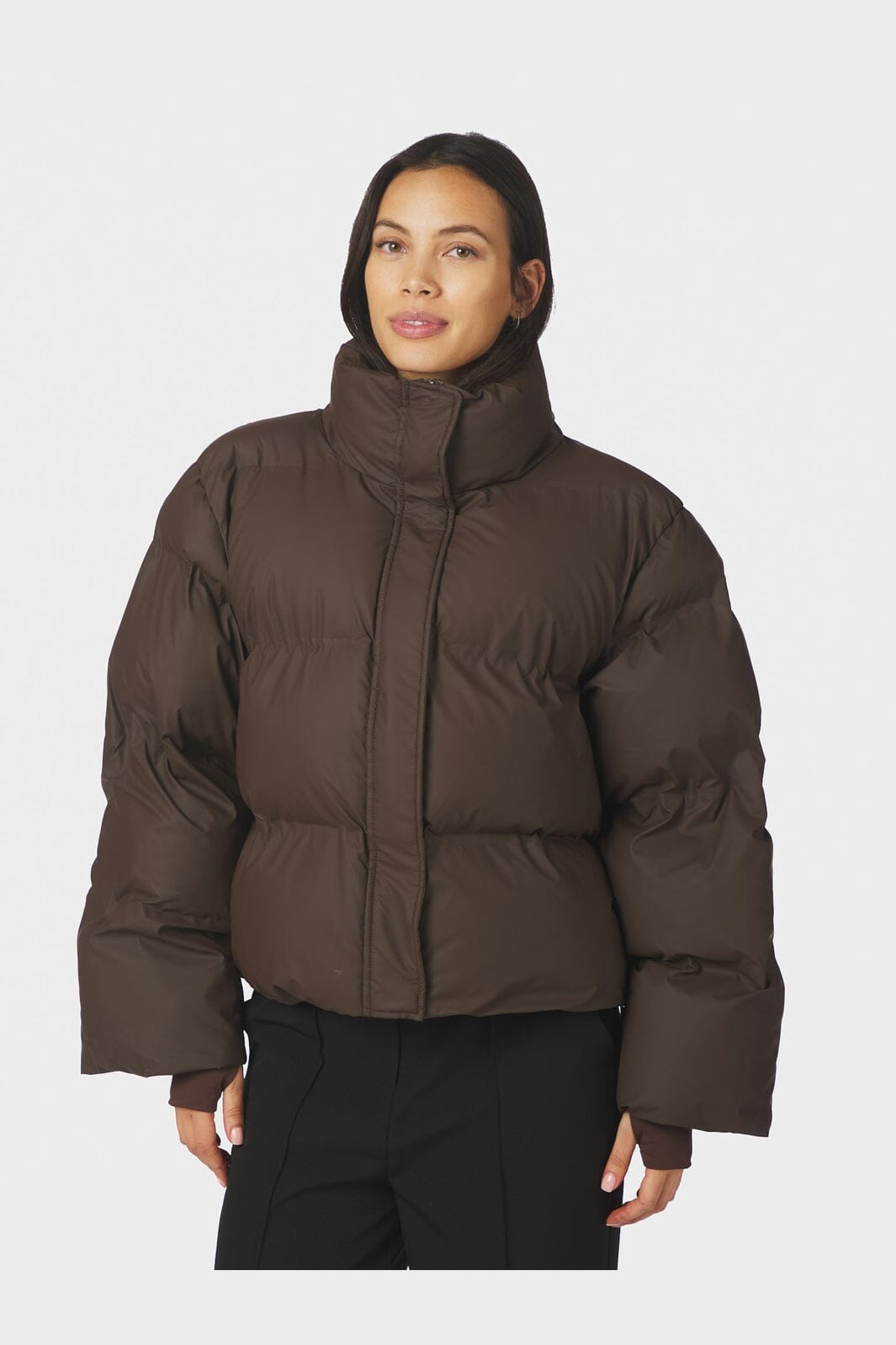 Neo Noir - Rhea C Puffer Jacket 168508 - 676 - Dark Brown