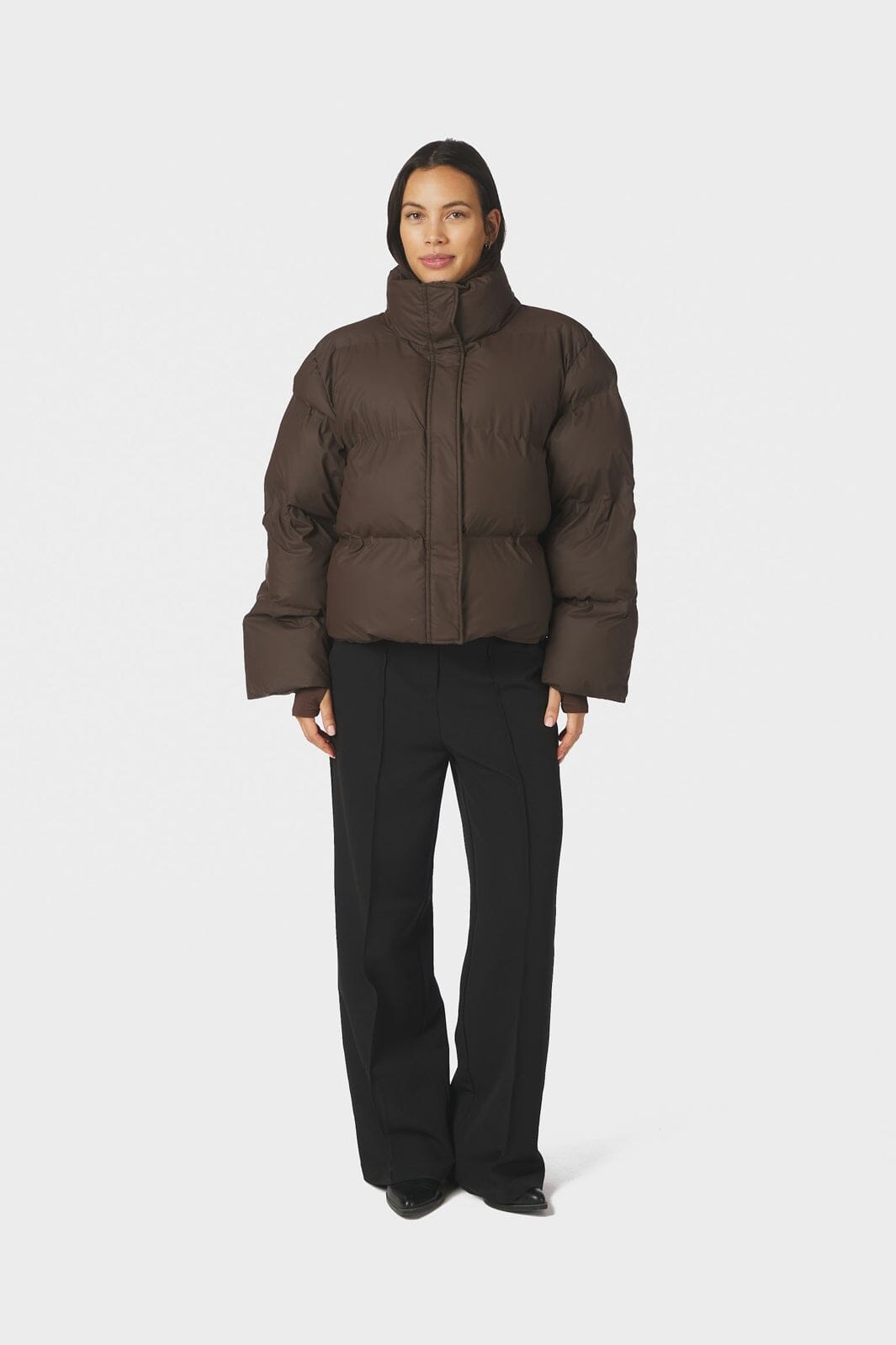 Neo Noir - Rhea C Puffer Jacket 168508 - 676 - Dark Brown