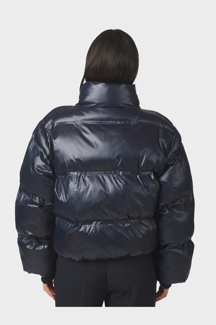 Neo Noir - Rhea Shiny Puffer Jacket 165094 - 141 - Navy