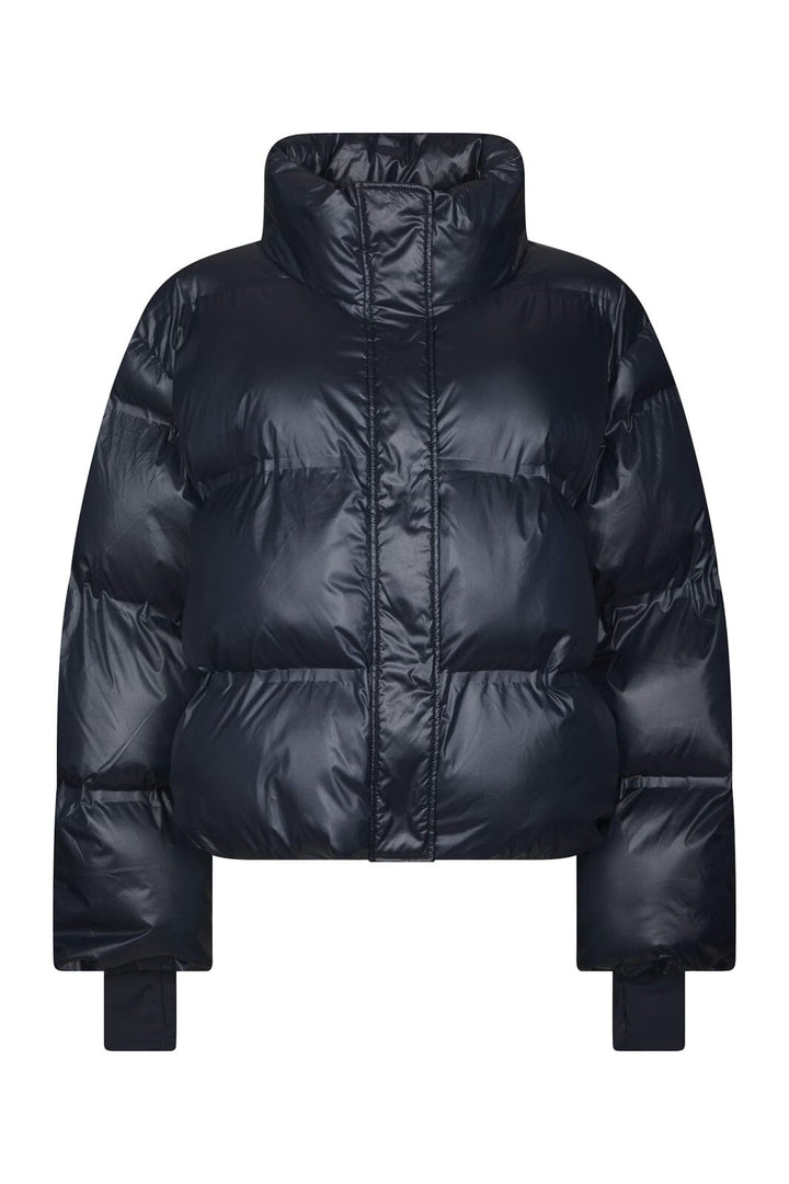 Neo Noir - Rhea Shiny Puffer Jacket 165094 - 141 - Navy
