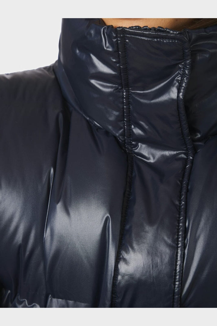 Neo Noir - Rhea Shiny Puffer Jacket 165094 - 141 - Navy