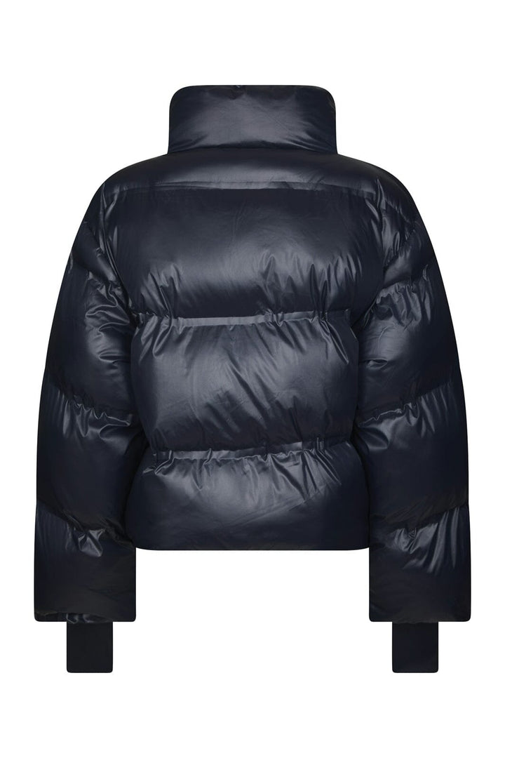 Neo Noir - Rhea Shiny Puffer Jacket 165094 - 141 - Navy