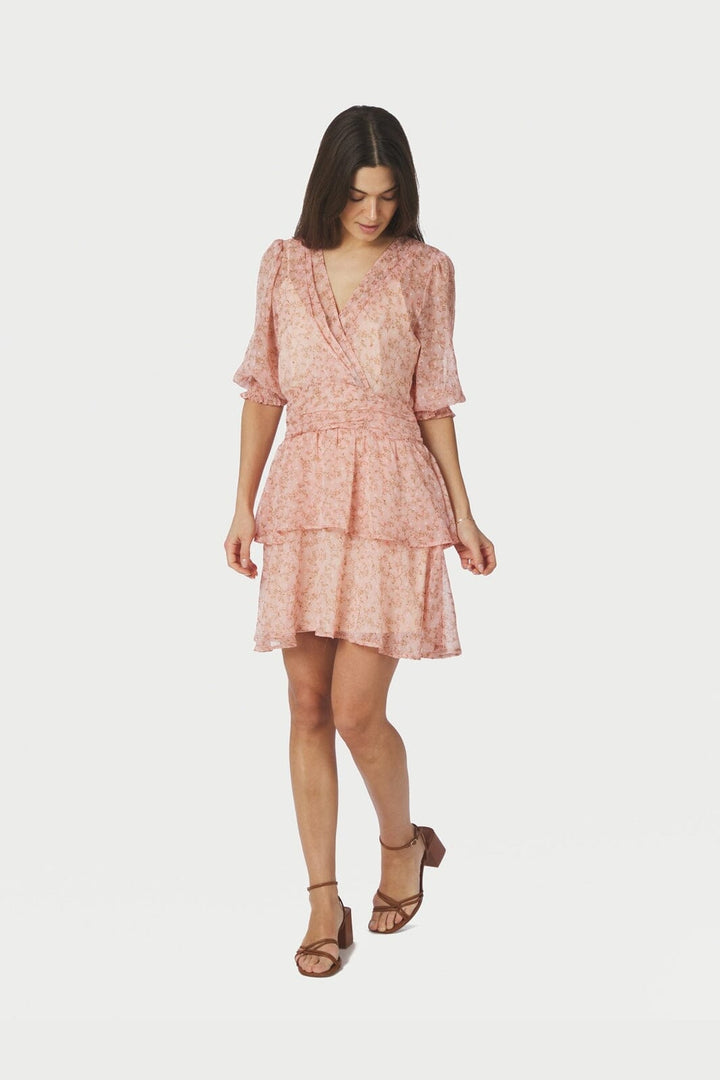 Neo Noir - Rikka Ditsy Floral Dress 169247 - 824 - Rose Blush