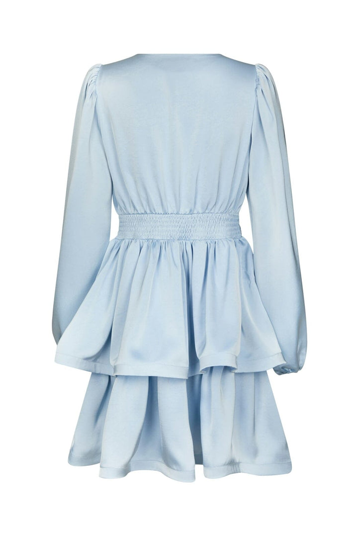 Neo Noir - Rivana Heavy Sateen Dress 168847 - 145 - Light Blue