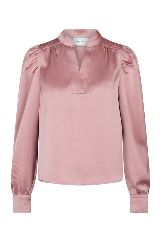 Neo Noir - Rosslyn Heavy Sateen Blouse 163769 - 823 - Evening Rose