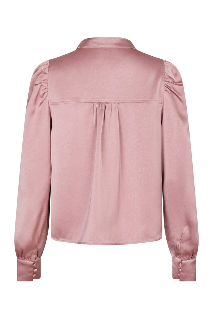 Neo Noir - Rosslyn Heavy Sateen Blouse 163769 - 823 - Evening Rose