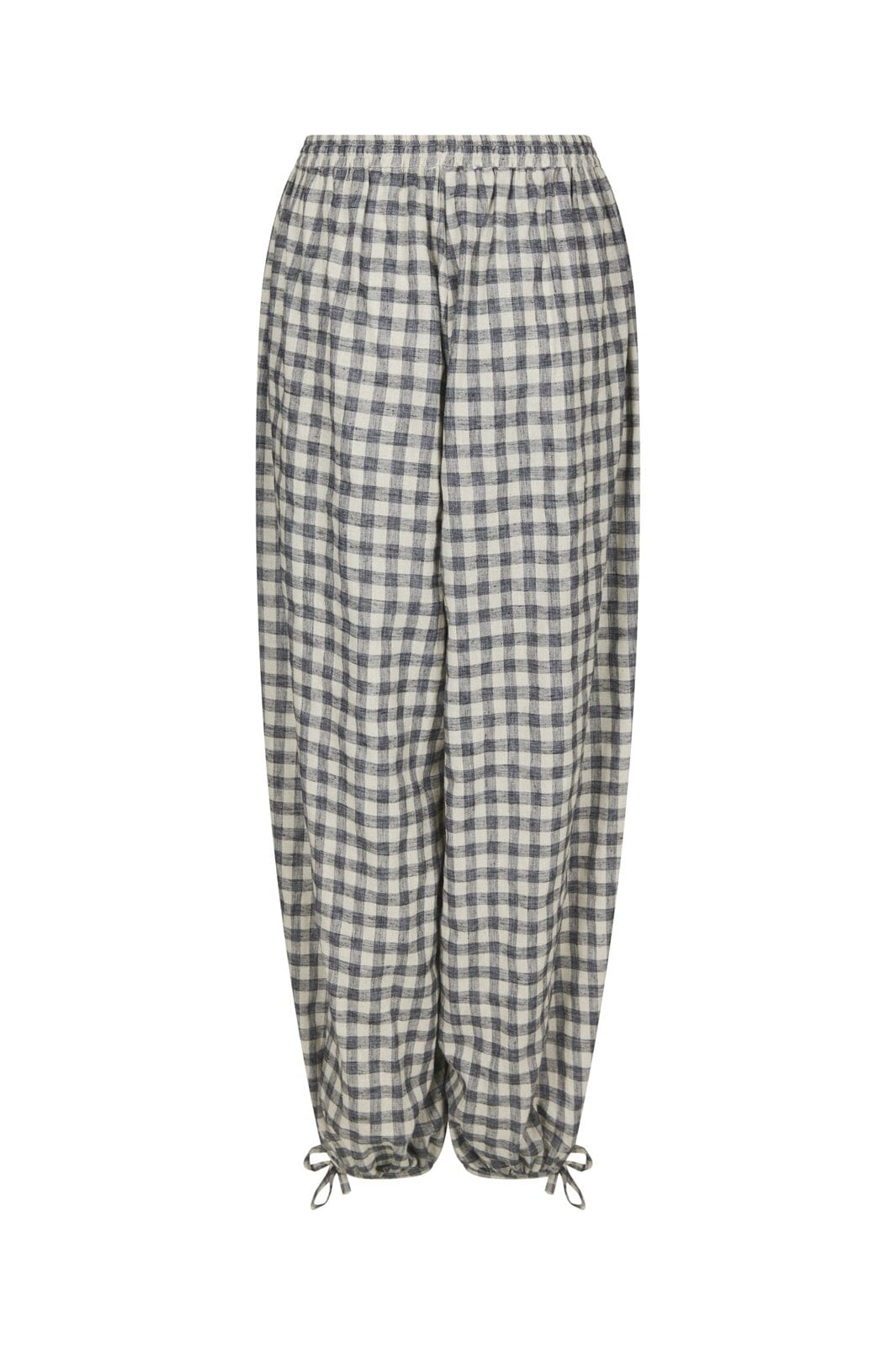 Neo Noir - Roxane Balloon Check Pants 169626 - 100 - Black