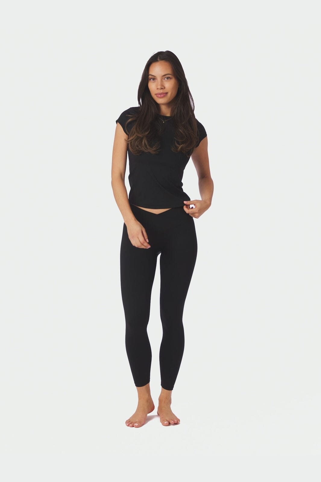 Neo Noir - Sabina Wrap Leggings 169042 - 100 - Black
