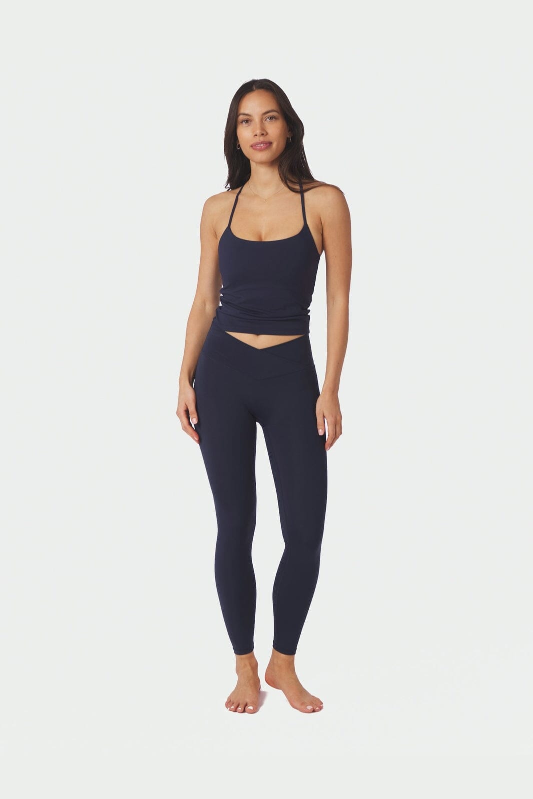 Neo Noir - Sabina Wrap Leggings 169042 - 141 - Navy