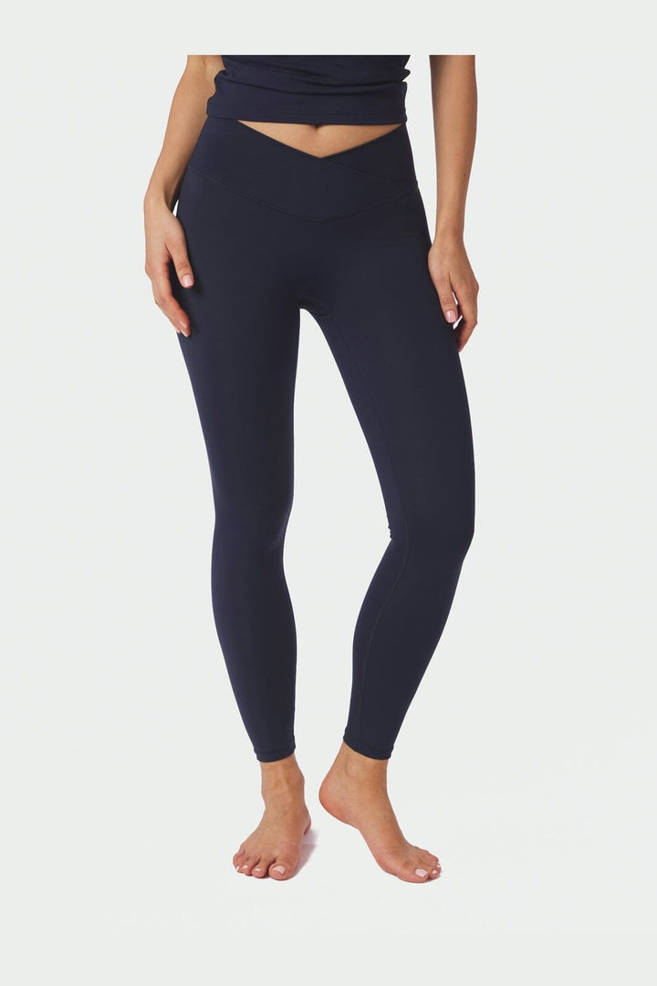 Neo Noir - Sabina Wrap Leggings 169042 - 141 - Navy
