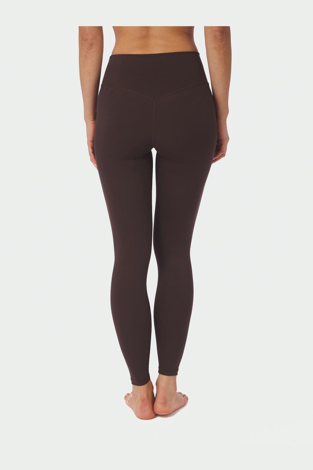 Neo Noir - Sabina Wrap Leggings 169042 - 584 - Chocolate Brown