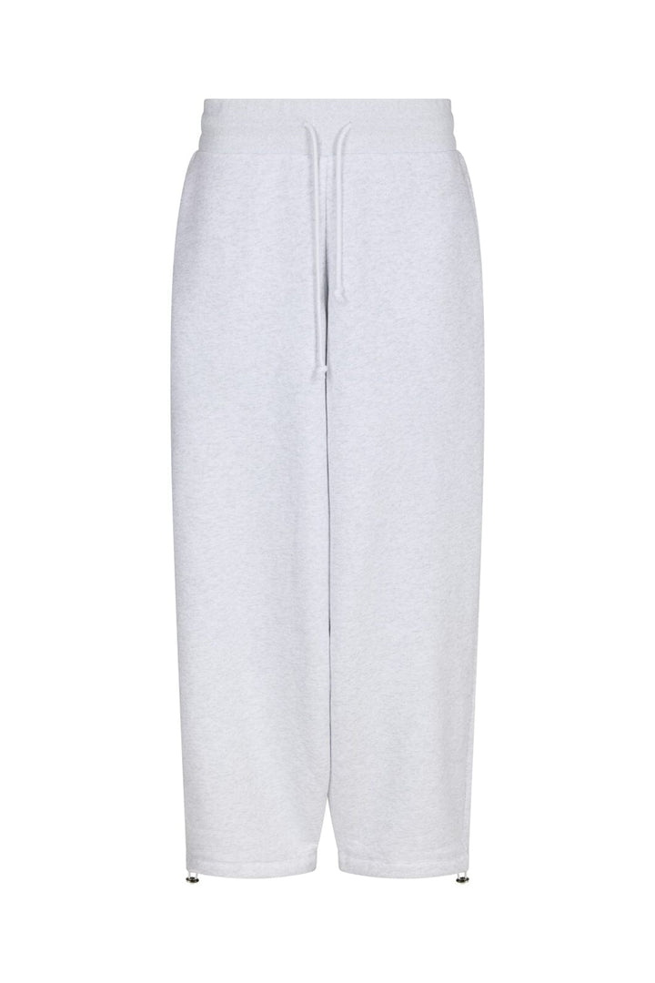 Neo Noir - Sana Barrel Sweatpants 169595 - 103 - Light Grey Melange