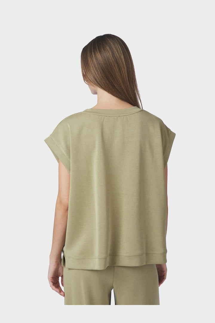 Neo Noir - Saphira Soft Tee 169801 - 723 - Dusty Green