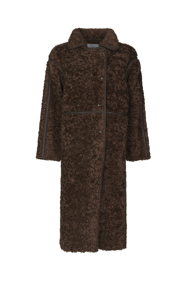 Neo Noir - Senta Faux Fur Coat 168325 - 676 - Dark Brown