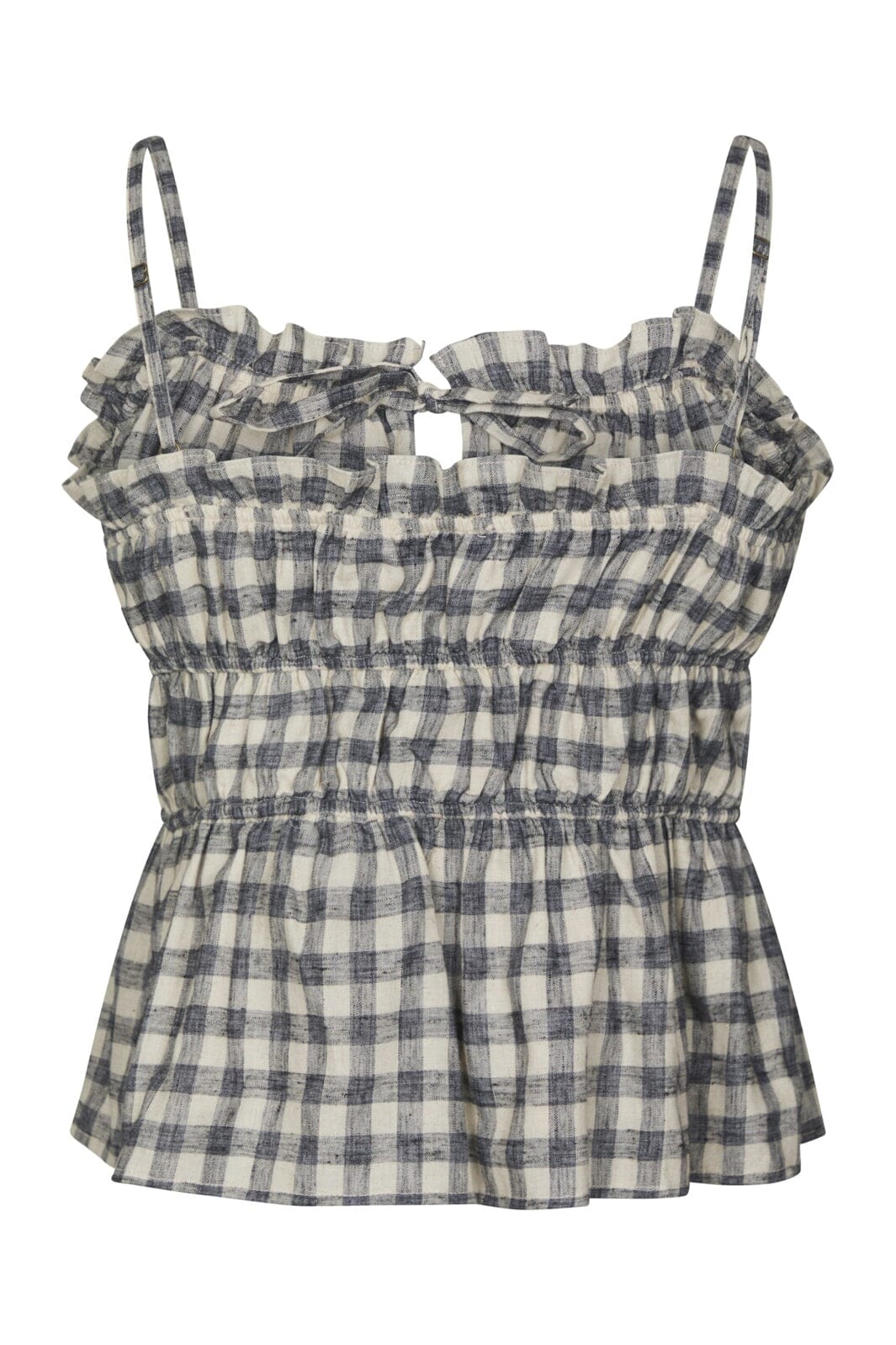 Neo Noir - Seylor Check Top 169349 - 100 - Black