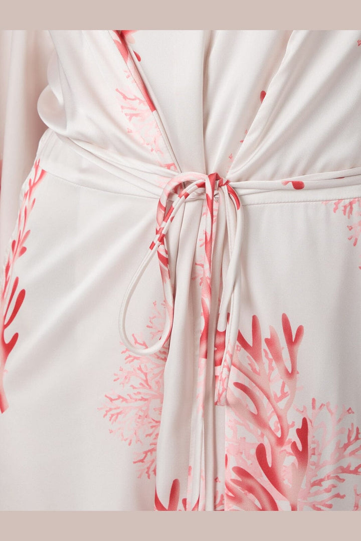 Neo Noir - Shane Wrap Dress 165272 - 163 - Coral