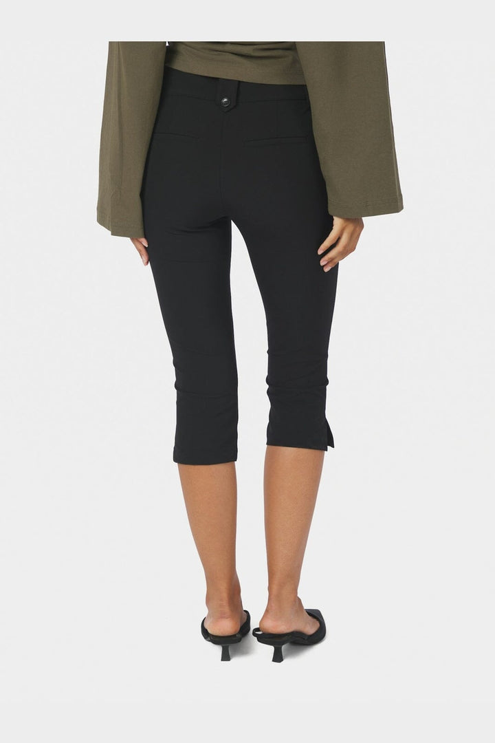 Neo Noir - Shawnee Capri Stretch Pants 171254 - 100 - Black