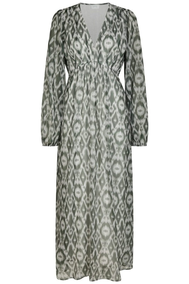 Neo Noir - Silfi Graphic Fade Dress 166049 - 723 - Dusty Green Kjoler 