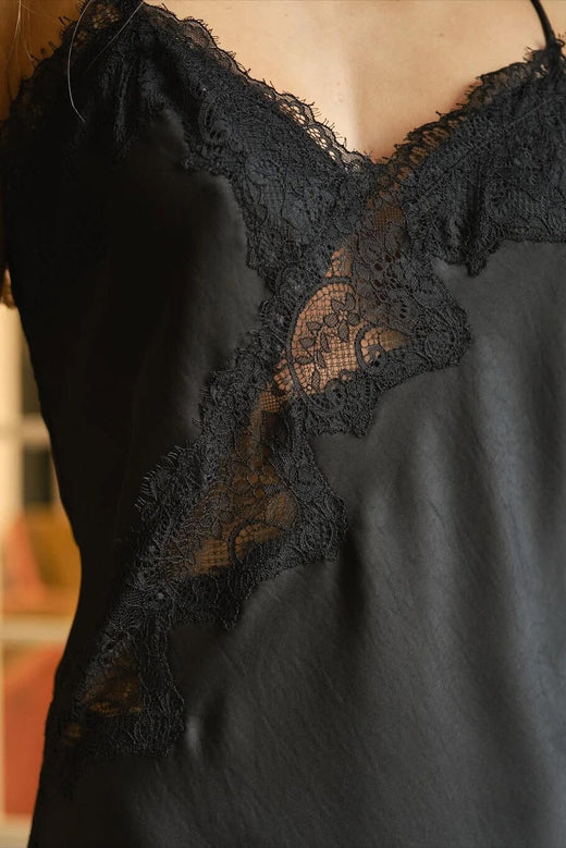 Neo Noir - Sorelle Lace Dress 167411 - 100 - Black Kjoler 