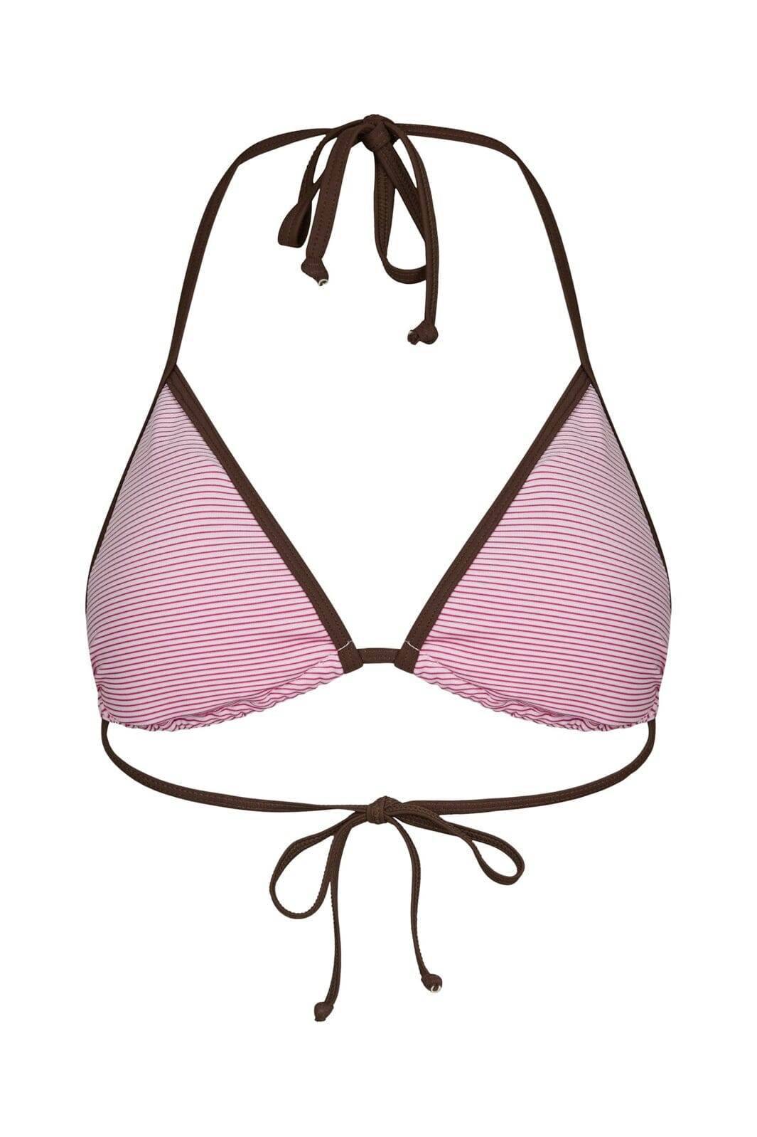 Neo Noir - Taia Stripe Contrast Bikini Top 170448 - 754 - Light Pink