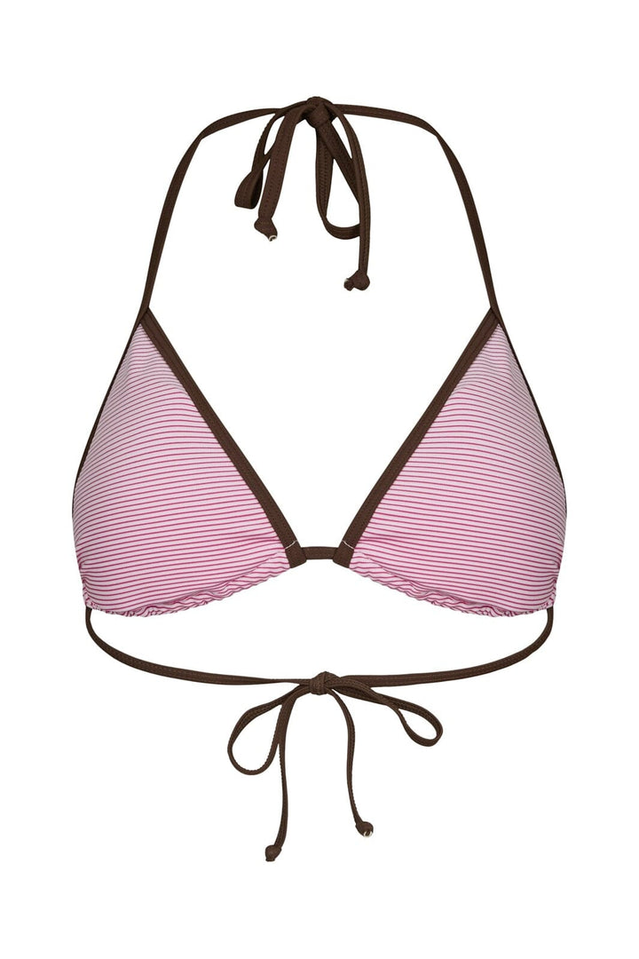 Neo Noir - Taia Stripe Contrast Bikini Top 170448 - 754 - Light Pink