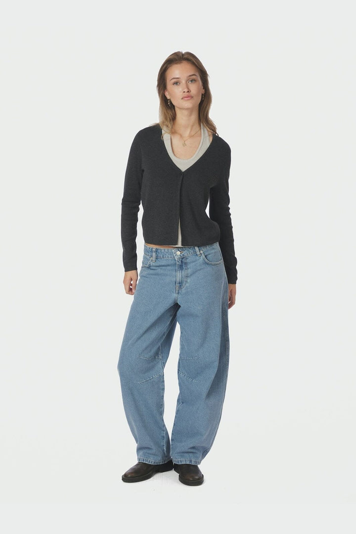 Neo Noir - Tamina Knit Blouse 168080 - 132 - Antracit