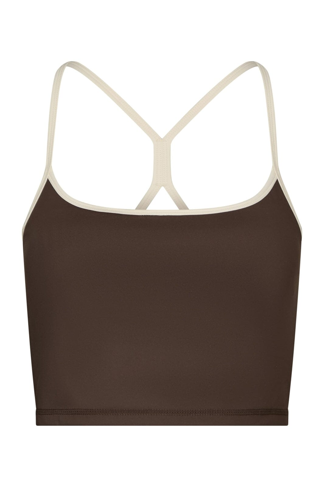 Neo Noir - Tirianna Contrast Top 170734 - 676 - Dark Brown