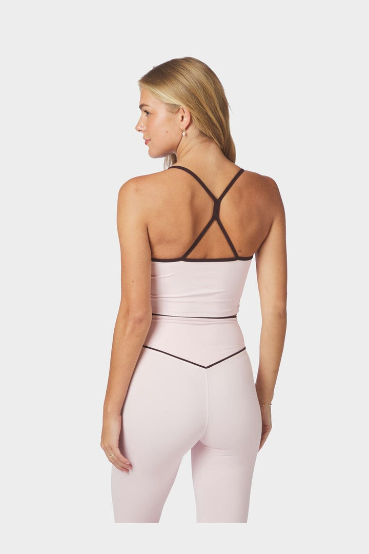 Neo Noir - Tirianna Contrast Top 170734 - 754 - Light Pink
