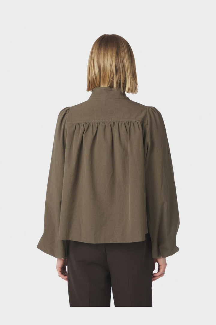 Neo Noir - Tirsa Twill Jacket 168103 - 151 - Army