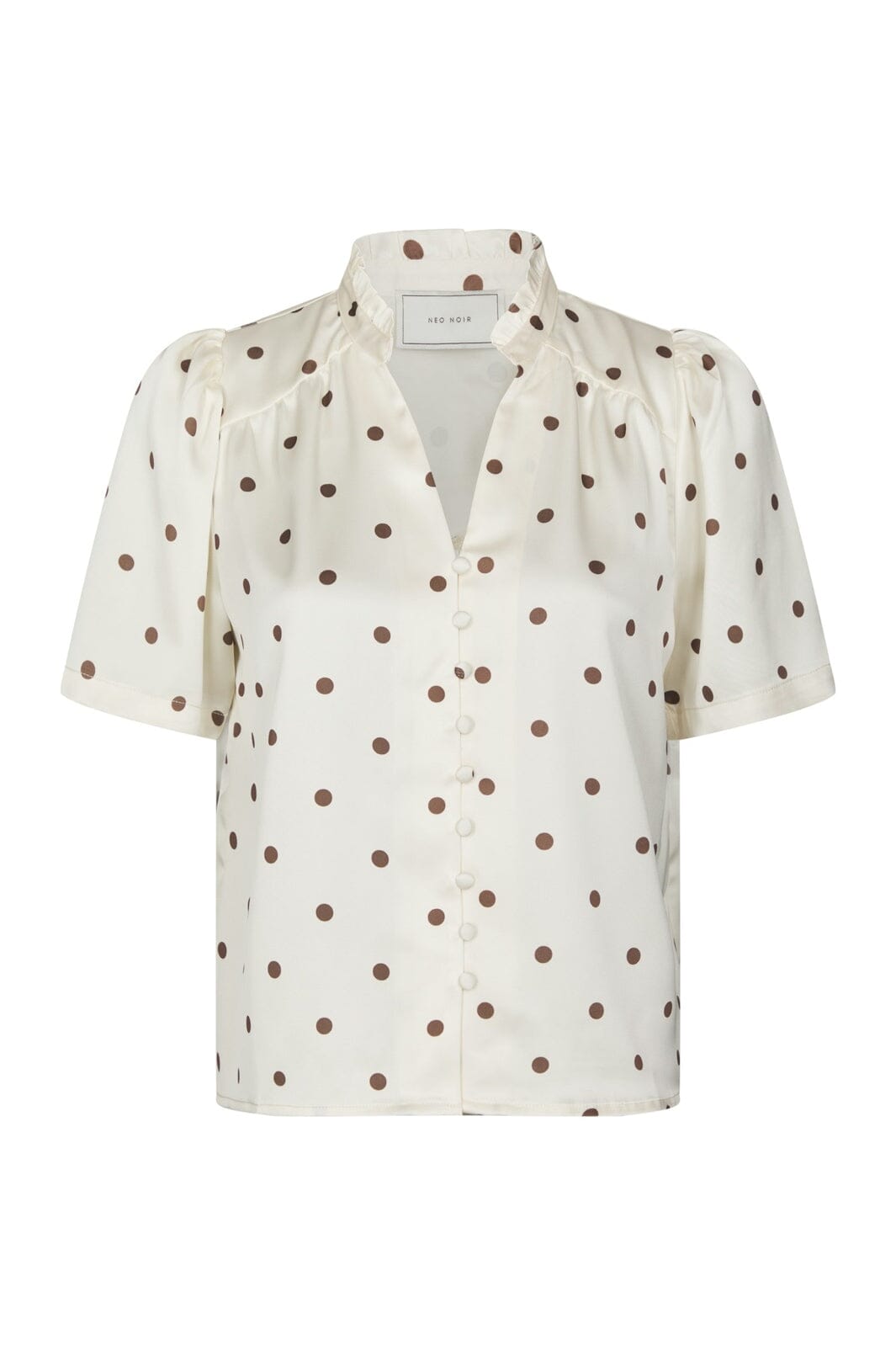 Neo Noir - Torana Dotted Blouse 169367 - 122 - Creme