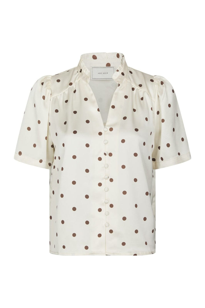 Neo Noir - Torana Dotted Blouse 169367 - 122 - Creme