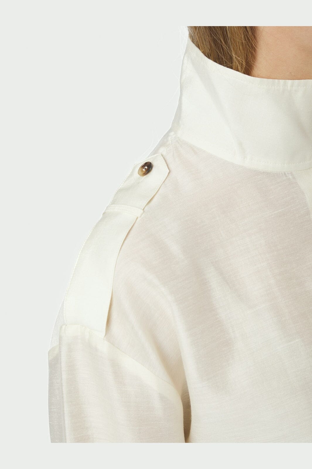 Neo Noir - Tracey Solid Shirt 169776 - 122 - Creme
