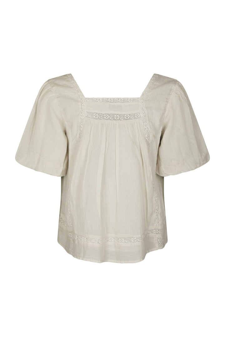 Neo Noir - Tukana S Voile Blouse 168899 - 124 - Ivory