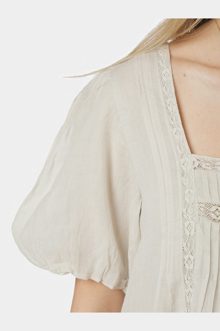 Neo Noir - Tukana S Voile Blouse 168899 - 124 - Ivory