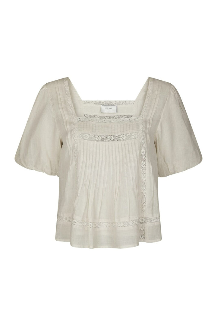 Neo Noir - Tukana S Voile Blouse 168899 - 124 - Ivory