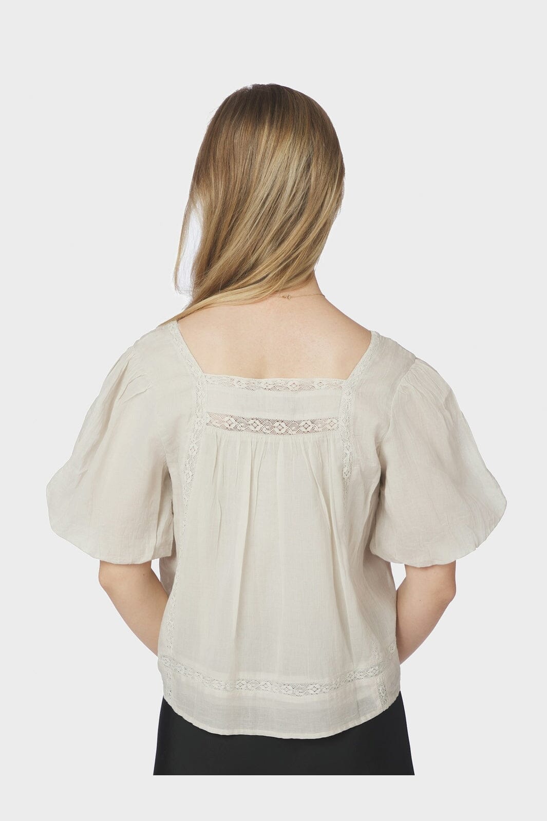 Neo Noir - Tukana S Voile Blouse 168899 - 124 - Ivory