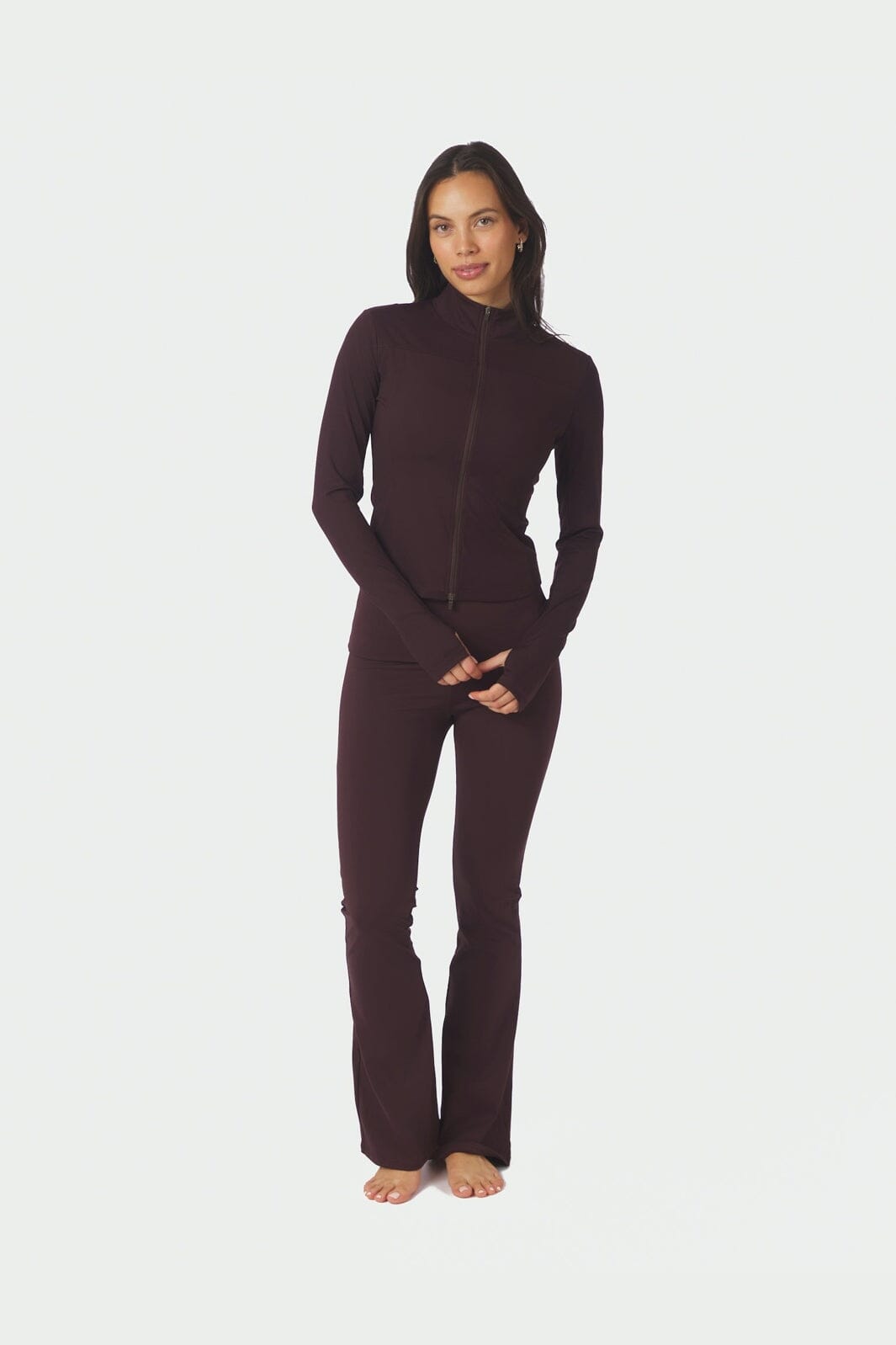Neo Noir - Ulianna Leggings Pants 167091 - 174 - Burgundy