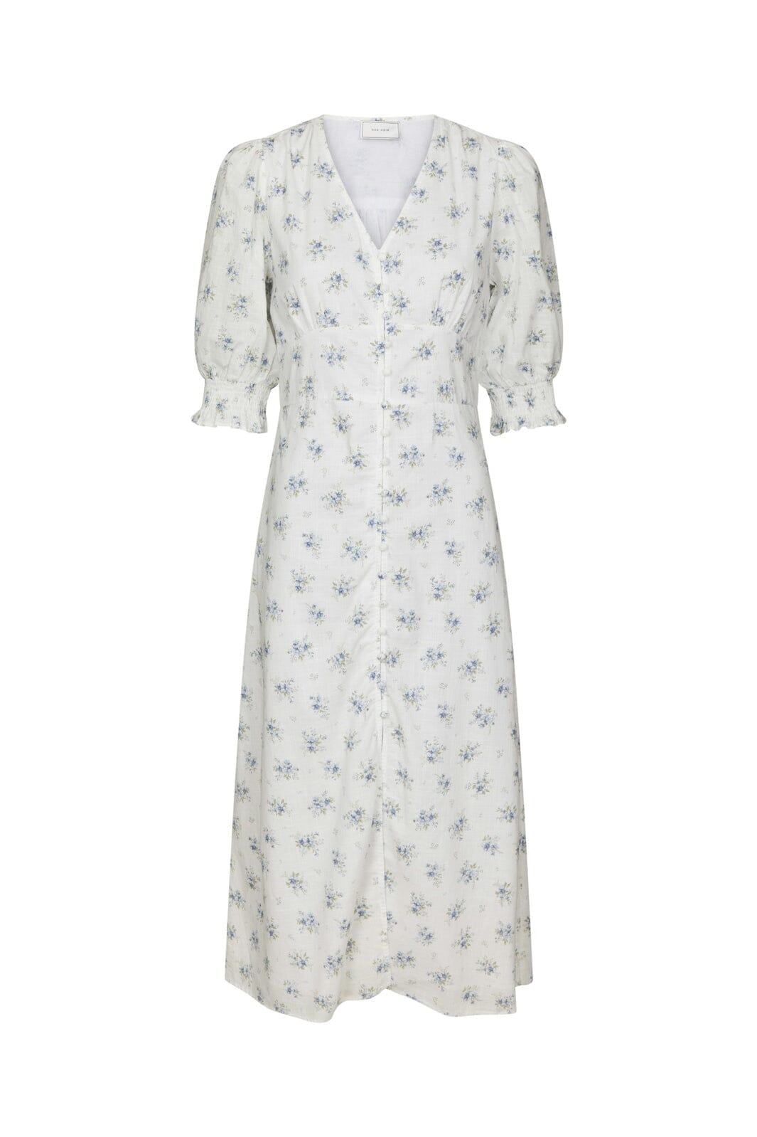 Neo Noir - Valley Flowing Dress 169387 - 145 - Light Blue