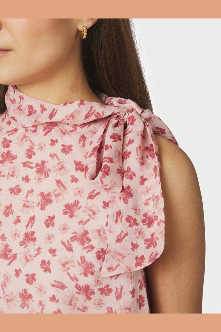 Neo Noir - Veda Flower Top 169342 - 630 - Dusty Rose