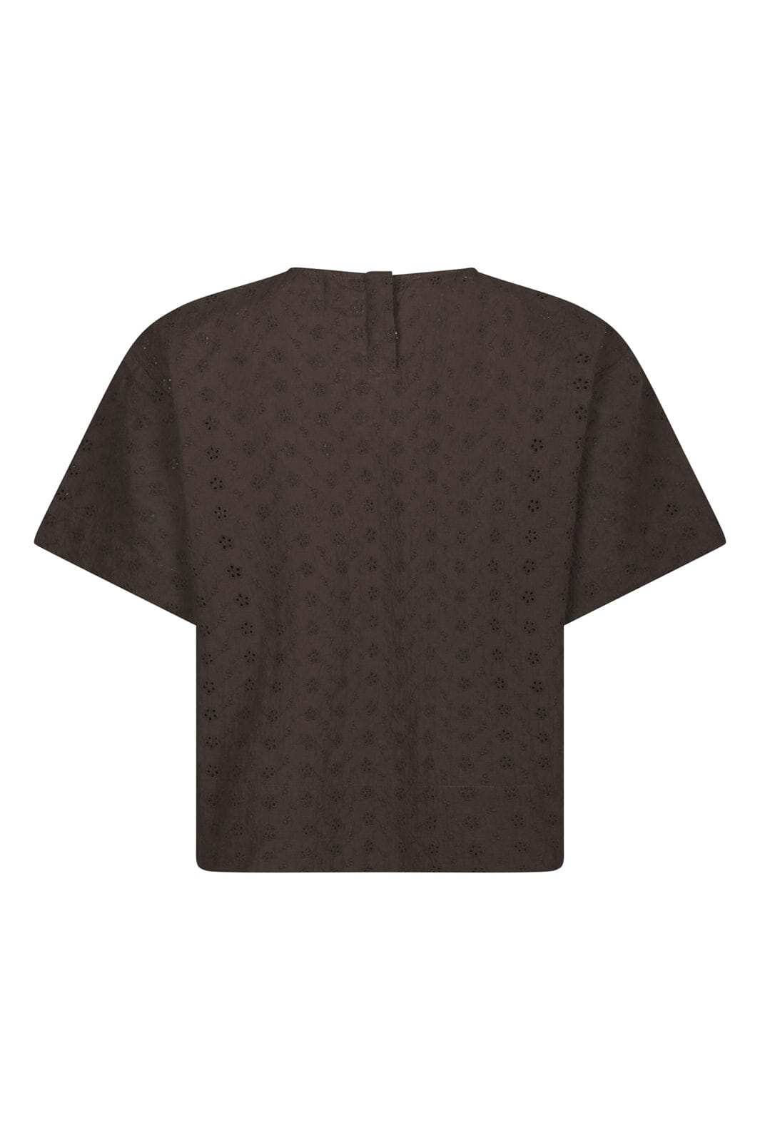 Neo Noir - Viest Emb Blouse 170041 - 676 - Dark Brown