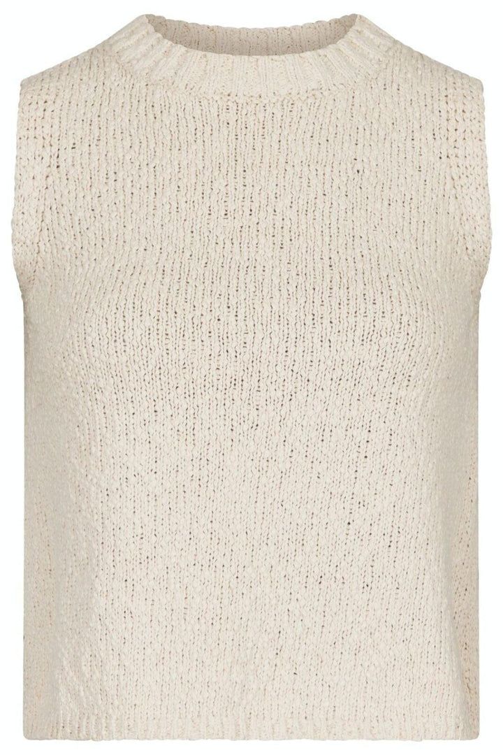 Neo Noir - Virena Knit Vest - Sand Veste 