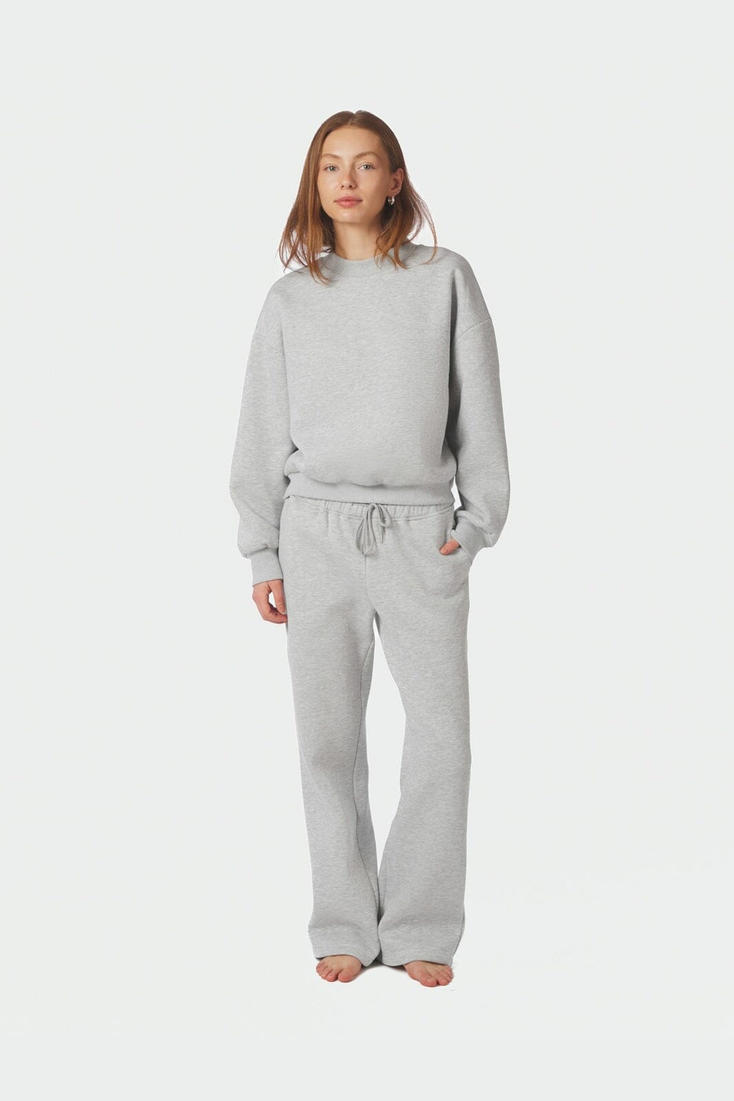 Neo Noir - Yuna Sweatshirt 169159 - 103 - Light Grey Melange