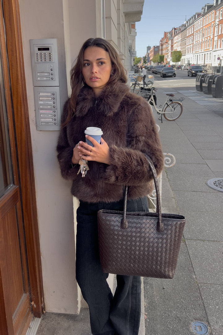 Noella - Kallysta Jacket 12190001 - 1343 - Chocolate Brown Jakker 