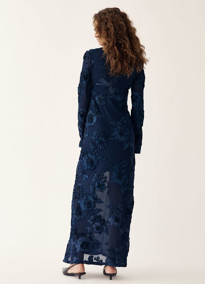 Noella - Kameyella C Dress 13500005 - 007 - Navy Kjoler 